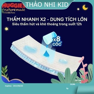 Tã/Bỉm Quần Huggies Nature Made ban đêm size XXL26 (cho bé >15kg)