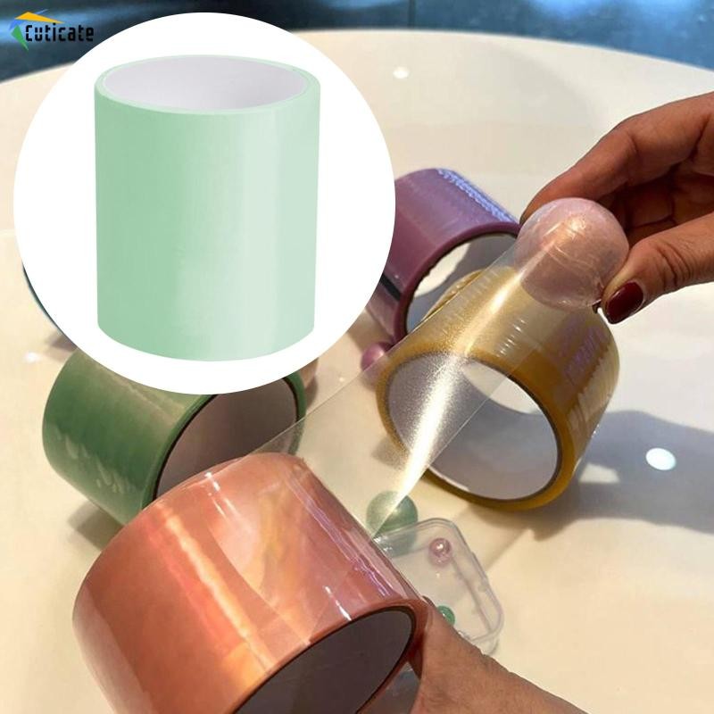 Dính Bóng Băng Đồ Chơi Giáo Dục Đồ Chơi Cảm Giác Trò Chơi Ngộ nghĩnh 10M Trang Trí Giải Nén Băng DIY Cho Gia Đình Thư Giãn Đảng Trẻ Em Quà Tặng