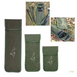 2Pcs Oxfords Cloth Tent Stake Storage Bag Camping Tent Accessories Storage Bag