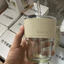 Cốc Thủy Tinh 400ML Bọc Da Cao Cấp Tặng Kèm Nắp Đậy Và Ống Hút-GIOVA