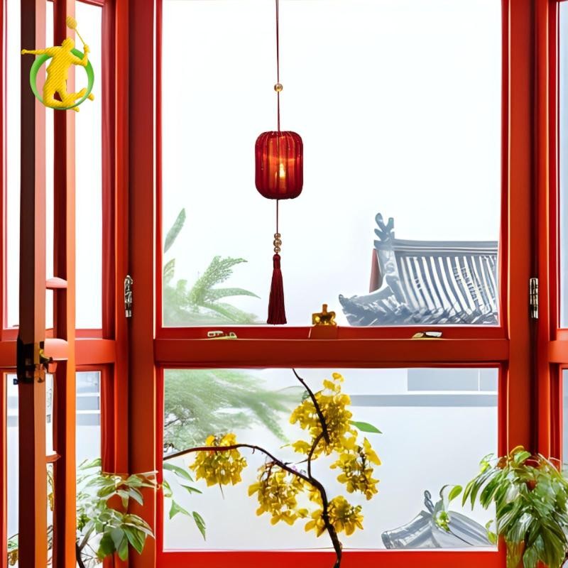 Đèn lồng phát sáng treo năm mới của Trung Quốc 36cm cho lễ kỷ niệm lễ hội