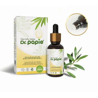 Tinh Dầu Tràm Gió Nguyên Chất Dr Papie Phòng Cảm Cúm, Cảm Lạnh, Giữ Ấm Cơ Thể Cho Bé Từ Sơ Sinh - 30ml