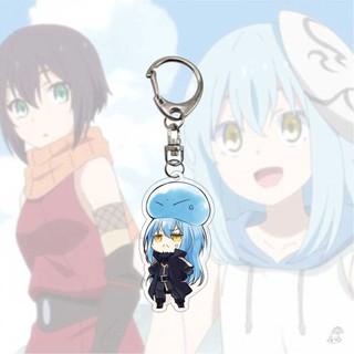 Móc Khóa Hình Nhân Vật Hoạt Hình Rimuru Tempest Màu Sắc Tươi Sáng Thân Thiện Với Môi Tr Anime Rimuru Tempest Keychain-ĐH