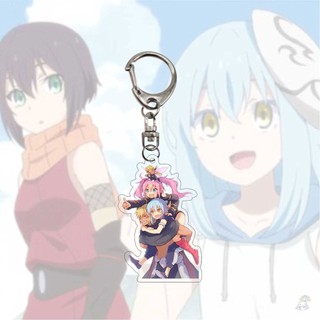 Móc Khóa Hình Nhân Vật Hoạt Hình Rimuru Tempest Màu Sắc Tươi Sáng Thân Thiện Với Môi Tr Anime Rimuru Tempest Keychain-ĐH