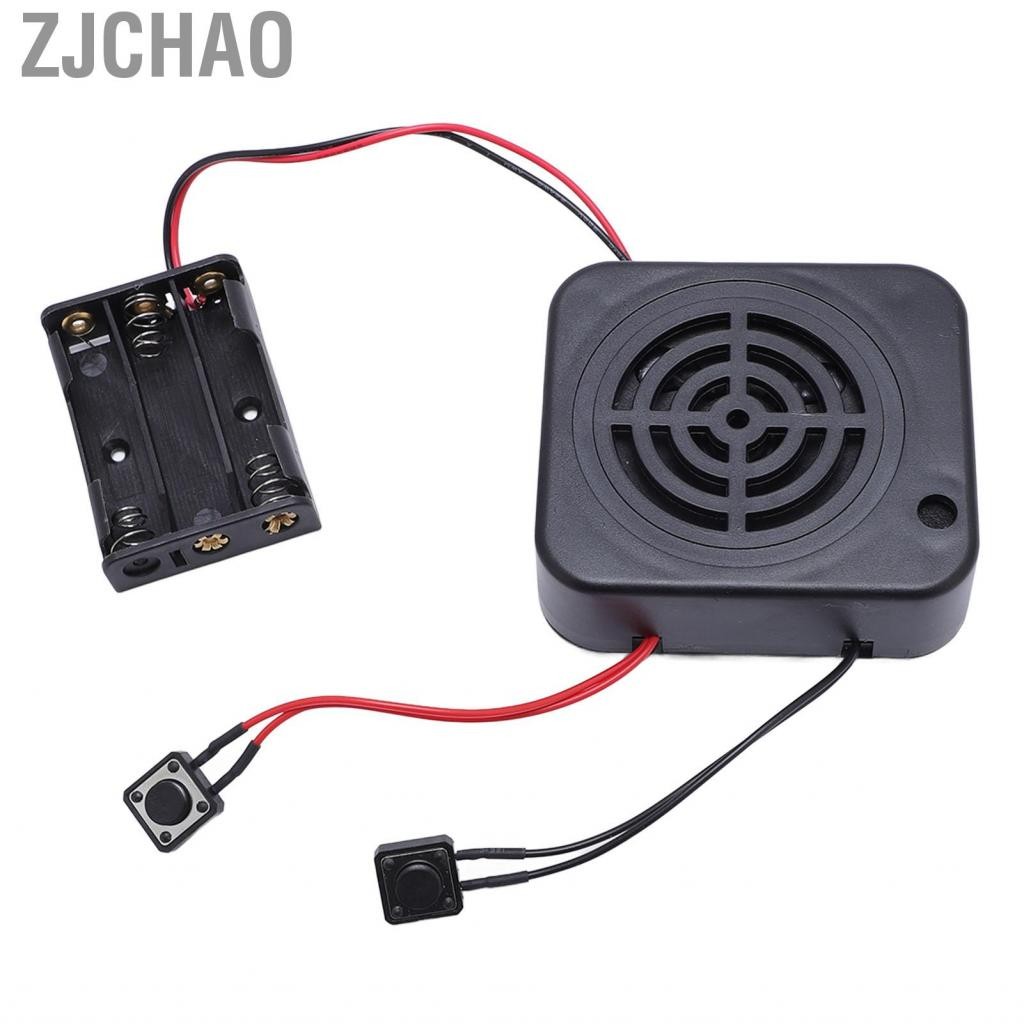 Zjchao Mô-đun ghi âm thanh Hộp tin nhắn ghi âm giọng nói DIY 2 phút có thể ghi cho lời chào cá nhân thủ công chơi một lần