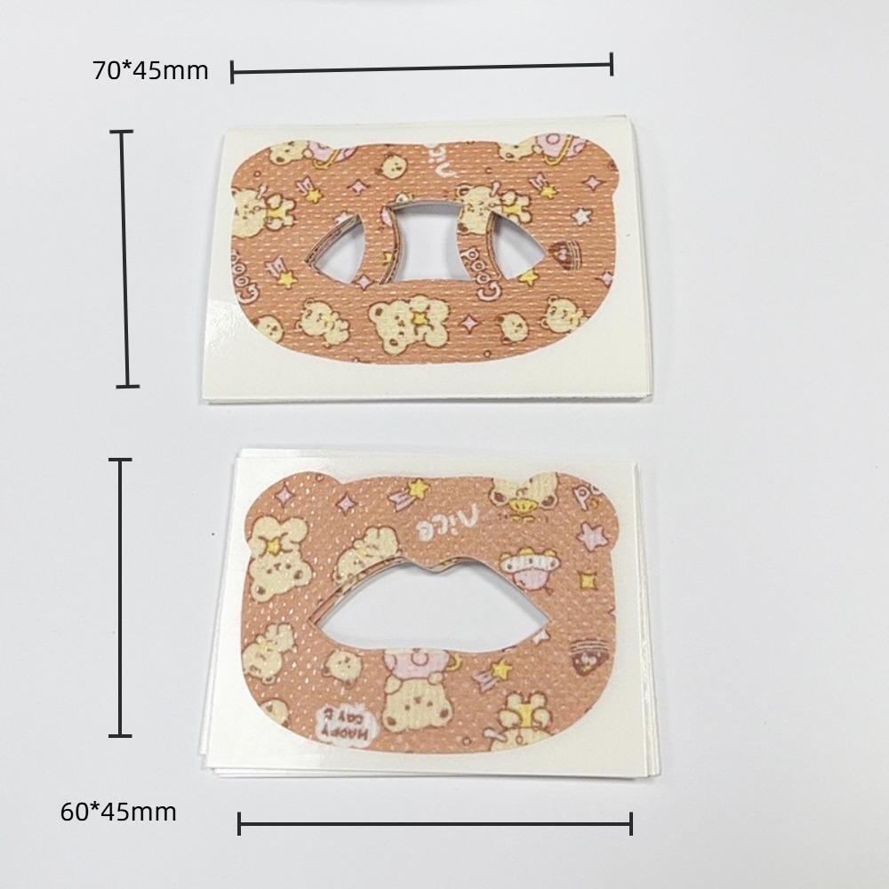 SUNKISSD 30 Chiếc Băng Hỗ Trợ Ngủ, Miếng Dán Thở Chống Ngáy Vải Không Dệt Chăm Sóc Sức Khỏe