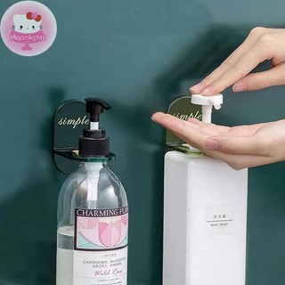 Moonlights Dầu Gội Giá Phòng Tắm Treo Tường Không Đục Lỗ Sữa Tắm Giá Để Đồ Nước Rửa Tay Giá Để Đồ Xà Phòng Tay Móc Treo Chai EN