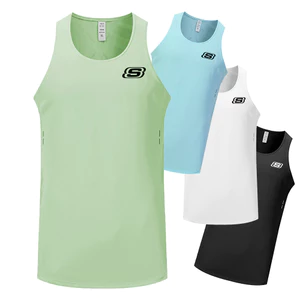Áo Vest chạy bộ nam Tank Top Fitness không tay Singlet
