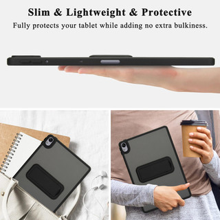 Dành Cho Honor Pad X8a 11inch AGS6-W09 2025 Vỏ Máy Tính Bảng Khung Màu Có Thể Điều Chỉnh Gấp Ốp Lưng