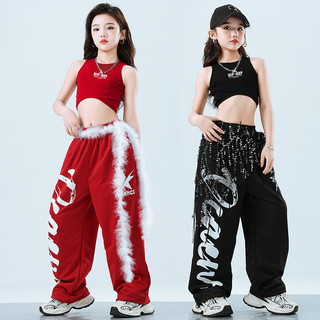 Đồ Nhảy Hiện Đại Hiphop Trẻ Em Set Đồ Dance Jazz Quần Nhảy Crop Top Đồ Nhảy Cho Bé Gái Bộ Tập Nhảy Cho