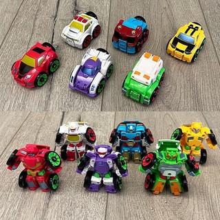 Robot biến dạng Mini trẻ em biến dạng đồ chơi xe King Kong mecha Q phiên bản Car Man Boy quà tặng bán buôn