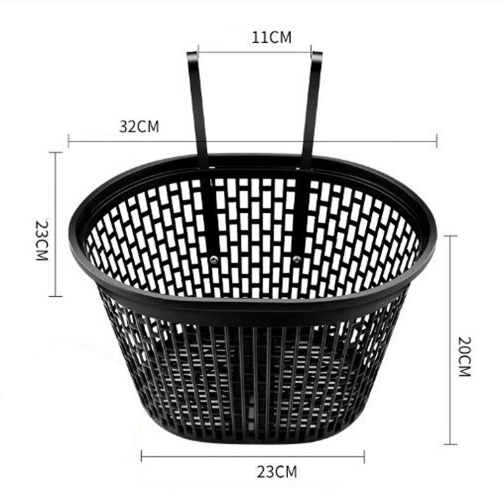 Giỏ đựng xe đạp trẻ em METUBE, túi nhựa nhiều màu, 6 kiểu, trước/sau, phụ kiện đi xe đạp