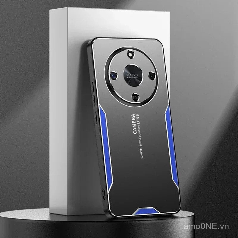 Vỏ kim loại mờ hợp kim nhôm chất lượng cao cho Magic 7 6 Pro Lite Honor X9A X9B X9C X8A X8B X8C GT Pro Vỏ điện thoại chống sốc
