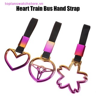 Toplanswatchstore 1 Xe Lửa Xe Buýt Tay Cầm Dây Đeo Tay Trôi Quyến Rũ Dây Trôi Phụ Kiện Ô Tô Kiểu Dáng Xe Ô Tô Dây Đeo Trái Tim Móc Kéo Trước VN