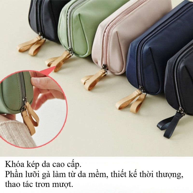 Túi trang điểm Mini túi son môi mini cầm tay túi nhỏ Túi đựng tiền xu,Thiết Kế Thời Trang Màu Pastel
