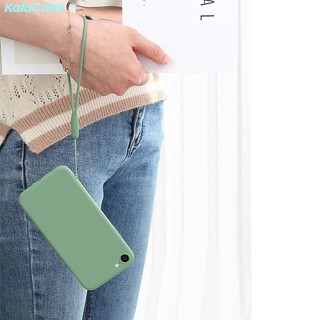 Dây đeo điện thoại đa năng silicon mềm, thân thiện da, giá đỡ thẻ ID, nhiều màu, kiểu dáng đơn giản