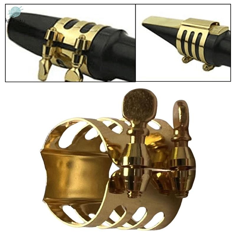 Alto Saxophone Miệng Dây Buộc Kẹp Cao Cấp Đa Năng Đôi Vít Saxophone Dây Buộc Cho Người Yêu Sax Người Chơi