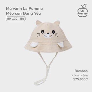 La pomme Mũ vành La Pomme Mèo con Đáng Yêu - cho bé T6.0