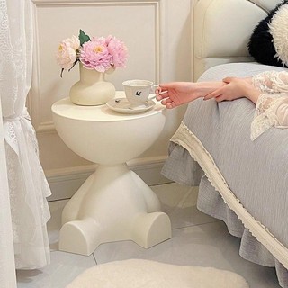 Bàn Trà Bàn Phụ Di Động Hình Gấudễ Thương Bàn Trà Ban Công Có Không Gian Lưu Trữ