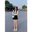 Quần Short Đùi Nữ Cạp Cao, Chất Kaki Co Giãn, Đứng Form Tôn Dáng Videoby Dana.