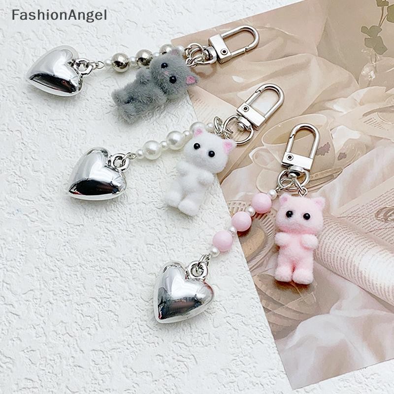 FashionAngel Hoạt Hình Dễ Thương Đổ Xô Mặt Dây Móc Khóa Hình Trái Tim Dây Xích Điện Thoại Tai Nghe Mặt Dây Chuyền Camera Ba Lô Trang Trí Quà Tặng VN
