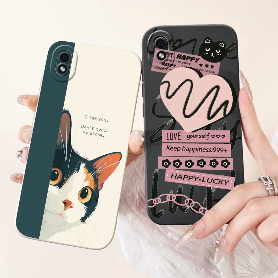 5.3 '' Dành Cho Samsung A01 Core Ốp Lưng A3Core Thẩm Mỹ Mèo Dễ Thương Thời Trang Ngộ nghĩnh Silicon Ốp lưng Samsung Galaxy A3 Core A013F A013G A013M