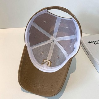 Mũ lưỡi trai mềm JKDESIGN, Mũ bóng chày thêu chữ C thoáng khí, Mũ thông thường có thể điều chỉnh chống nắng