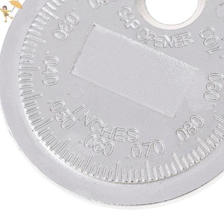 [GOU] Dụng cụ đo bugi đo công cụ đo lường loại đồng xu 0,6-2,4mm bugi gage VN