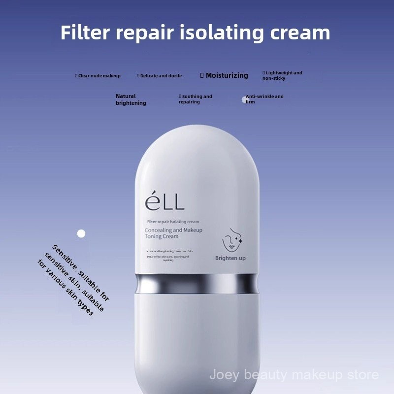Kem che khuyết điểm Ell Natural Beauty cho phụ nữ, kem che khuyết điểm Ell cho khuôn mặt trần, kem cách ly cơ thể, làm sáng da tự nhiên cho cổ, trang điểm nude, sinh viên lười, tiệc tùng, kem che khuyết điểm cho nam giới