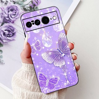 Ốp Lưng Cho Google Pixel 7 Pro GP4BC GE2AE / Pixel 7 GVU6C GQML3 Vỏ Điện Thoại Cool Tiger Lion Leopard Silicon Mềm TPU Ốp Lưng