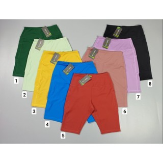 Quần Legging Đùi Ngố Tập Gym Yoga Nữ ICADO AT10 Quần Đùi Thể Thao Co Giãn 4 Chiều,thegioidotap