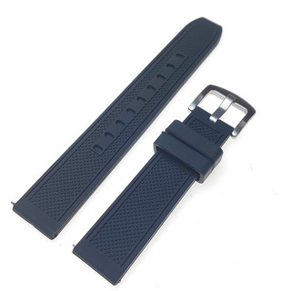 22mm Kích Thước Lớn Cực Dài Dây Đeo Đồng Hồ Cao Su Silicon Đồng Hồ Vòng Tay Cho Nam Cho Đồng Hồ Thông Minh Chống Thấm Nước Phát Hành Nhanh Dây Đồng Hồ Thay Thế