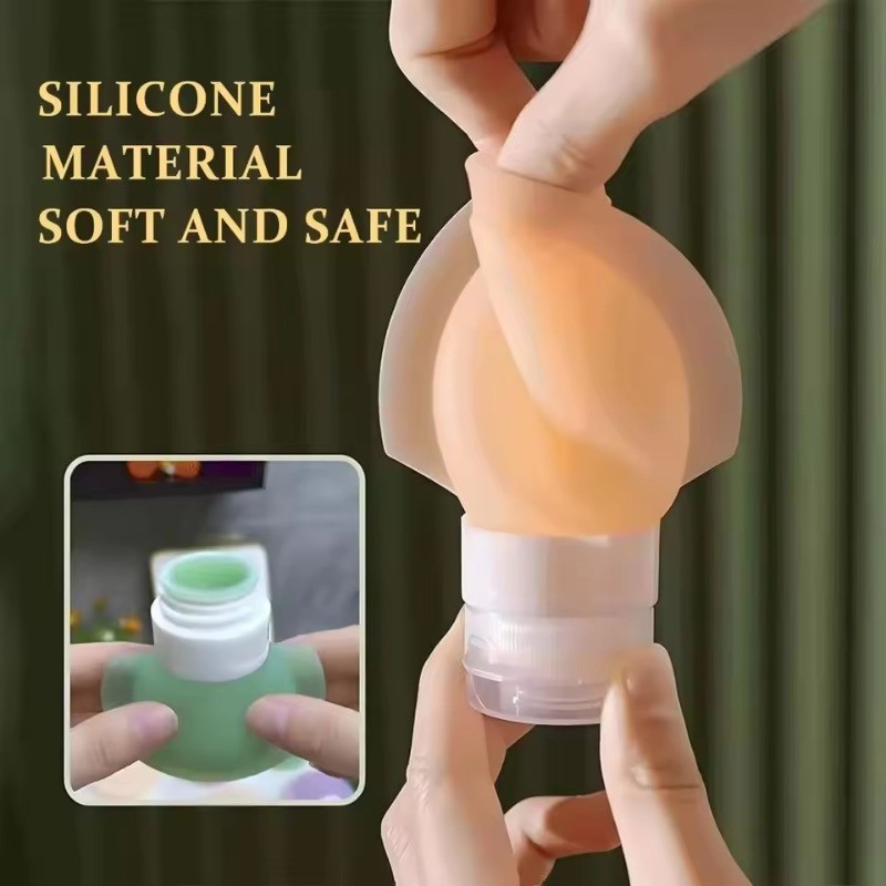 Chai du lịch có thể nạp lại - Hộp đựng chất lỏng cho dầu gội Sữa tắm Dụng cụ di động ngoài trời