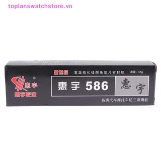 Toplanswatchstore keo dán ô tô 586 đen silicone chống thấm dầu, chất bịt kín sửa chữa VN