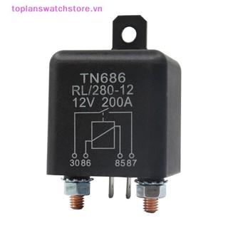 Toplanswatchstore Rơle dòng điện cao Khởi động 200A 100A 12V / 24V Điện ô tô Rơle khởi động dòng điện nặng Rơle xe VN