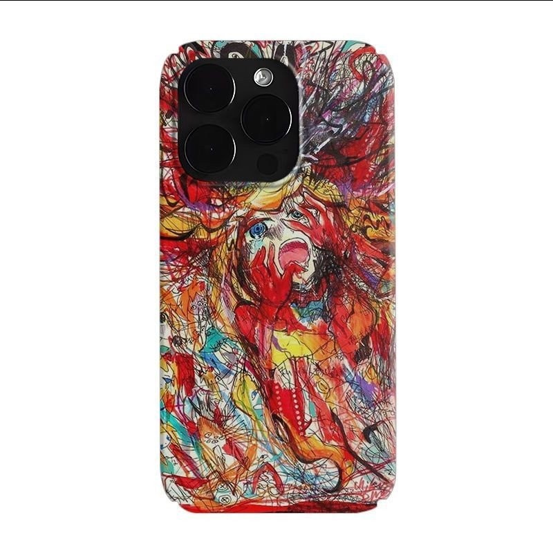 Ốp Điện Thoại Film eva Asuka QYJS Thích Hợp Cho IPhone 16 15 14 PLUS 12 PRO 7 8 plus 11 13 14 15 16 ProMax X XS XR XSMAX Ốp Lưng Cứng N8QF
