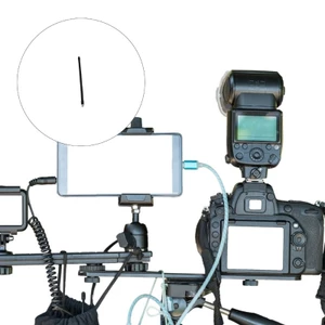 WU Kim Loại Cầm Tay Chân Máy Gắn Monopod Thanh Nối Dài Chân Máy 3 8inch Nam Đến 3 8inch Nam Cho Chân Máy Ảnh DSLR Gắn