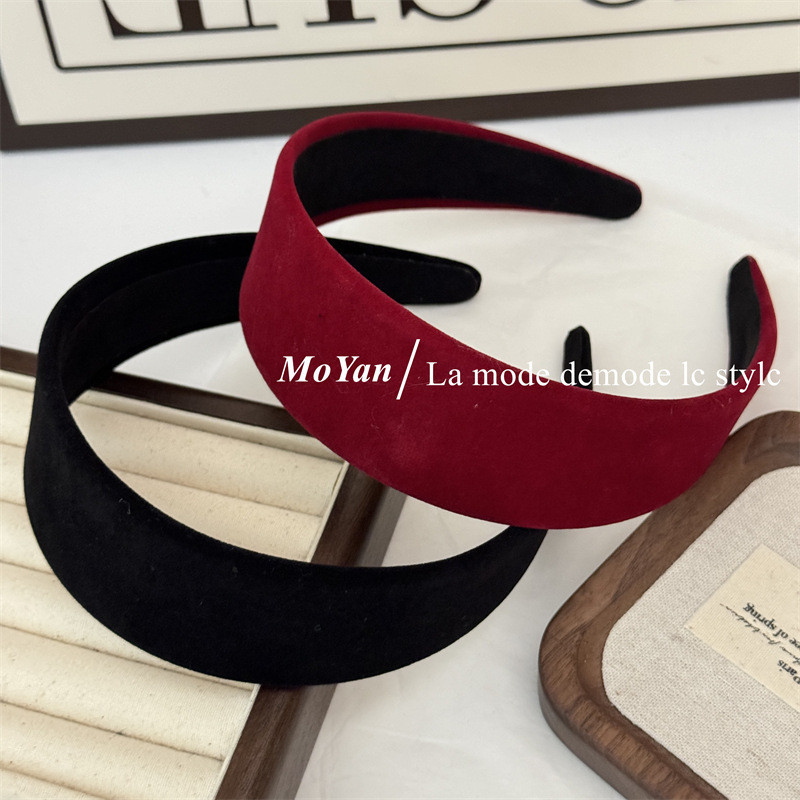 Vòng buộc tóc nhung cổ điển đơn giản