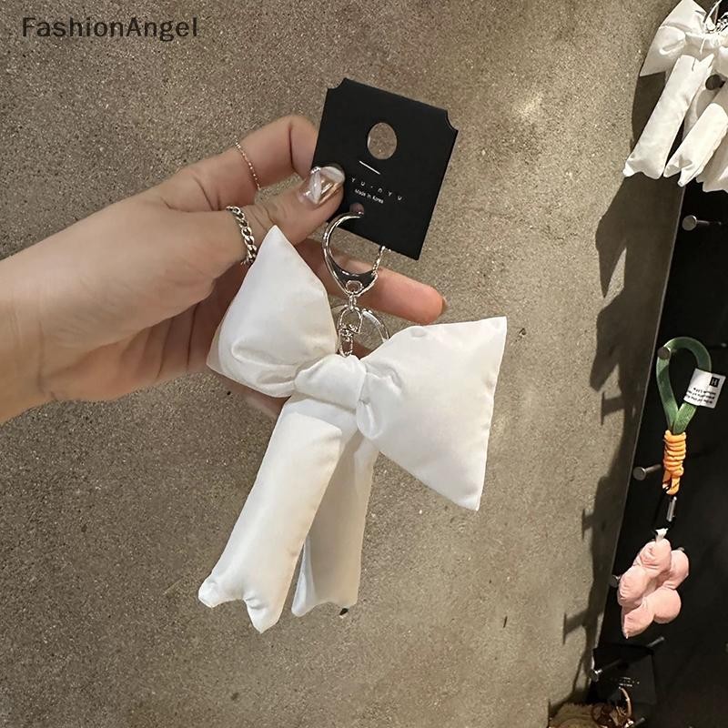 FashionAngel 1 Cặp Đôi Quà Tặng Y2K Ngọt Ngào Hợp Thời Trang 3D Nơ Móc Khóa Dành Cho Bé Gái Túi Thời Trang Mặt Dây Chuyền Ba Lô Trang Trí VN