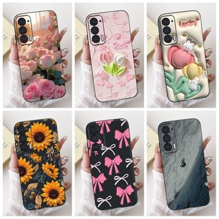 Dành Cho Motorola Edge (2021) Ốp Lưng XT2141-1 Vỏ Silicon Thời Trang Nơ Hoa Mềm TPU Mờ Vỏ Cho Moto Edge 2021 Ốp Lưng