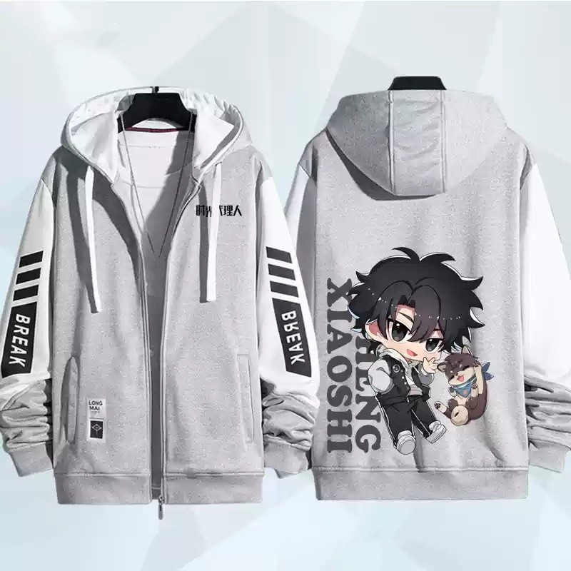 SY3 Link Click Cheng Xiaoshi Lucas anime Dây Kéo Áo Khoác Áo Unisex Top YS3