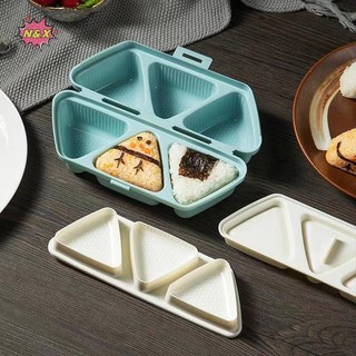 Mẫu Trilater 6 trong 1 N & X cho Khuôn Sushi Cơm Hộp Bento Đồ Dùng Nhà Bếp Khuôn Cho Trẻ Em Bộ Làm Sushi.