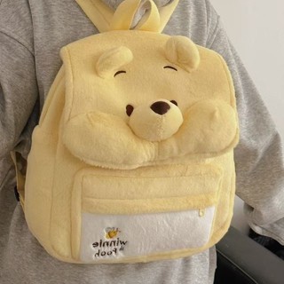 YT2 Winnie the pooh Hoạt Hình Ba Lô Sang Trọng Dễ Thương Nhẹ Thời Trang Dung Tích Lớn Trẻ Em Túi Đi Học Túi TY2