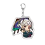 Demon Slayer Móc khóa Acrylic nhiều lớp Quà tặng mặt dây chuyền Anime