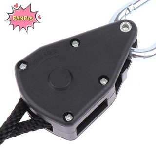 Pnpia 1 / 8 2M Dây 8 Inch Có Thể Điều Chỉnh Cho Lều Quạt Trồng Ánh Sáng Ròng Rọc Dây Nâng Ròng Rọc Móc Boutique