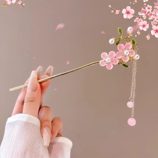 Hoa Tua Rua Tóc Phong Cách Trung Hoa Hợp Kim Hoa Kẹp Tóc Đơn Giản Cho Ngày Lễ Phụ Kiện Tóc