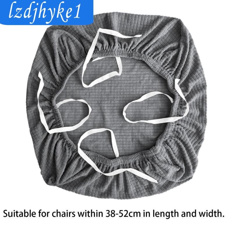 Jacquard Ghế Văn Phòng Có Chống Nước Đa Năng Co Giãn Co Giãn Bàn Xoay Ghế Máy Tính Slipcover