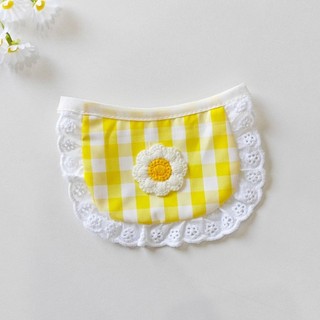 Chó Dễ Thương Ren Bandana Chó Con Mèo Khăn Hoa Có Thể Giặt Độc Đáo Ren Hình Mèo Khăn Yếm Nước Bọt Khăn