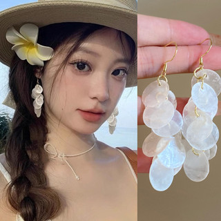 Vỏ Vòng Tua Rua Bông Tai Nhẹ Sang Trọng Ngọt Ngào Bông Tai Thời Trang Tươi