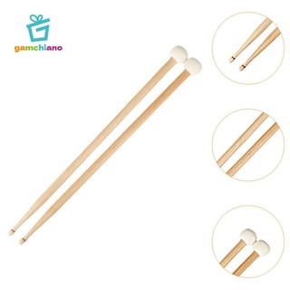 2 Miếng Trống Mallet Với Đầu Nỉ Đa Năng Đầu Nỉ Timpani Mallet Stick
